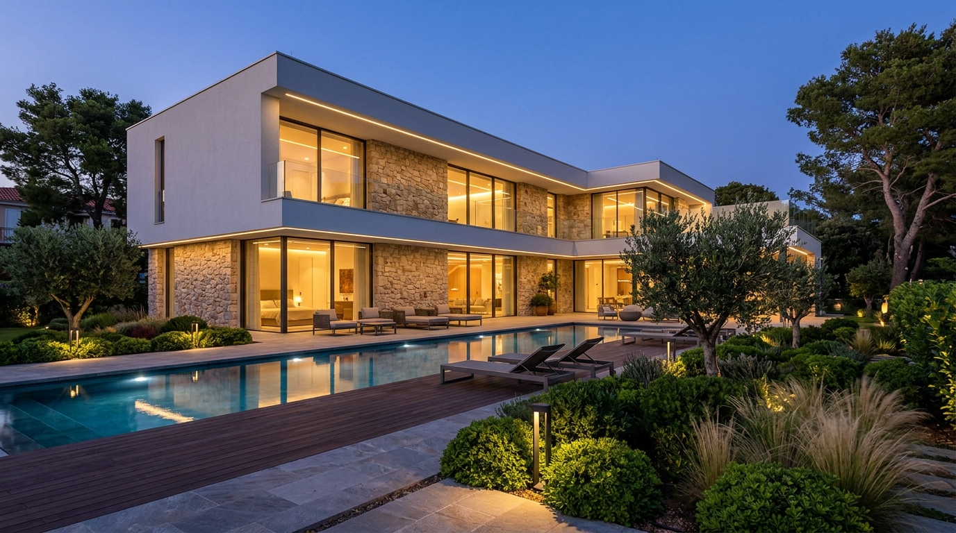 Moderna Casa en Urbanización Cerrada